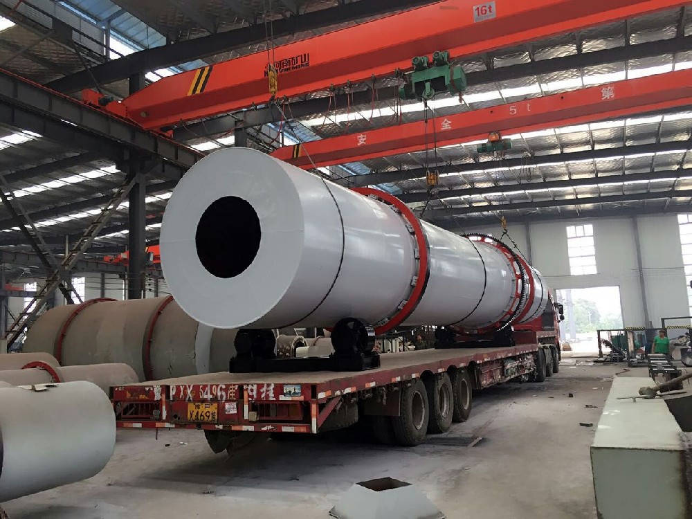 富裕達機械發往遼寧盤錦的烘干機現場